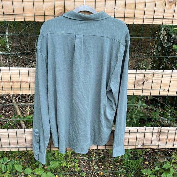 J.Crew Men’s “Re-Imagined” Lightweight Cotton Button-Down  Sage Shirt – NWT - Picture 5 of 8